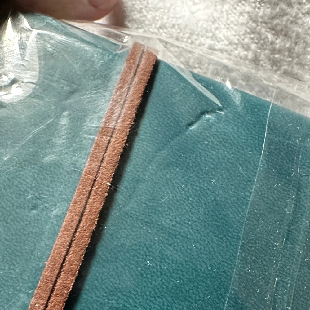 NEW Embossed Leaf Leather Journals Red, Teal, Blue, and Green Available